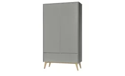 Kleiderschrank Swing | Grau, 2 Stück | Möbel Höffner