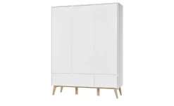 Kleiderschrank Swing | Weiß, 3 Stück | Möbel Höffner