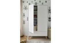Kleiderschrank Swing | Weiß, 2 Stück | Möbel Höffner
