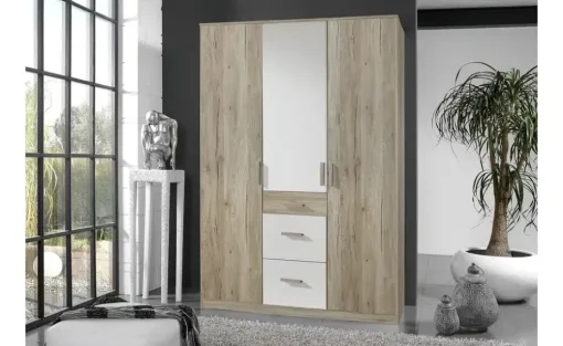 Kleiderschrank, 3-türig Caja | Möbel Höffner