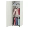 Kleiderschrank 1-türig Mola | Kiefer (Nachbildung)