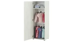 Kleiderschrank 1-türig Mola | Kiefer (Nachbildung)