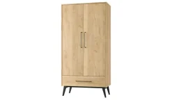 Kleiderschrank 2-türig Retro | 2 Stück | Möbel Höffner