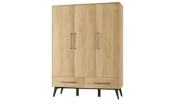 Kleiderschrank 3-türig Retro | 3 Stück | Möbel Höffner