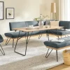 KOINOR Armlehnstuhl Dining System 4 | Blau | Höffner