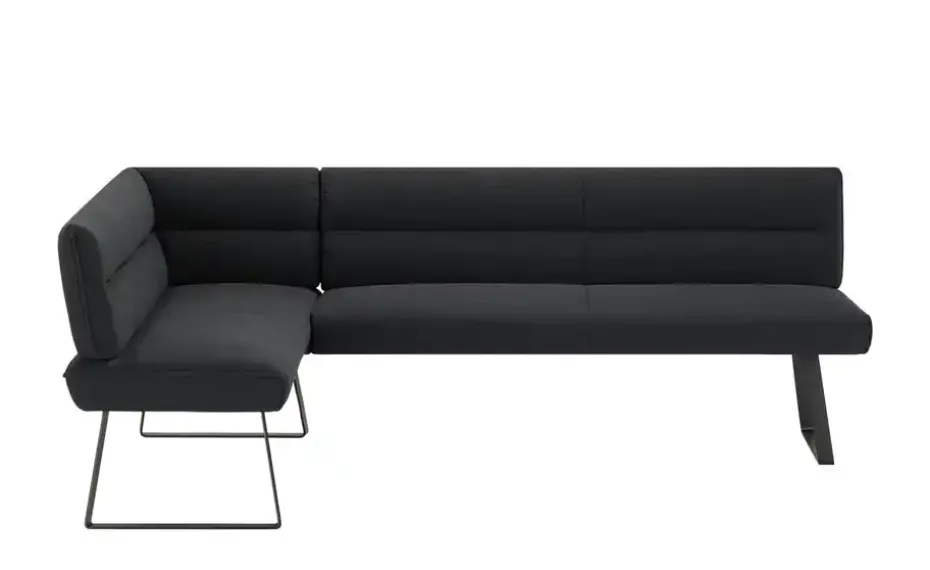 KOINOR Eckbank Dining System 3 | Schwarz, ca, 162 x 237 cm