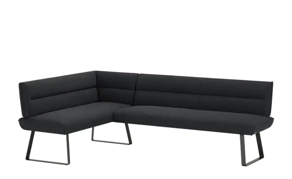 KOINOR Eckbank Dining System 3 | Schwarz, ca, 162 x 237 cm