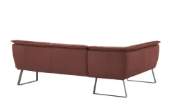 KOINOR Eckbank  Leder Alino | Rot, ca, 192x263 cm