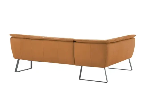 KOINOR Eckbank  Leder Alino | Orange, ca, 192x243 cm