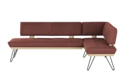KOINOR Eckbank  Leder Dining System 4 | Rot, ca, 217 x 152 cm