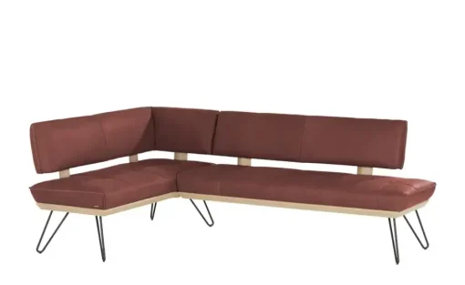 KOINOR Eckbank  Leder Dining System 4 | Rot, ca, 152 x 237 cm