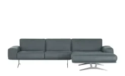 KOINOR Ecksofa Hiero | Rauchblau, rechts | Höffner