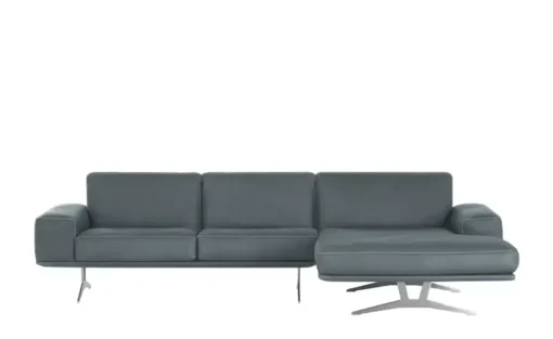 KOINOR Ecksofa Hiero | Rauchblau, rechts | Höffner