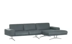 KOINOR Ecksofa Hiero | Rauchblau, rechts | Höffner