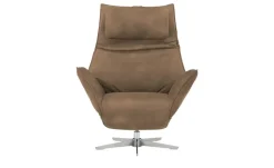 KOINOR Ledersessel mit elektrischer Relaxfunktion Safira | Braun