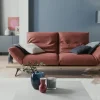 KOINOR Ledersofa Marilyn | Rot | Möbel Höffner