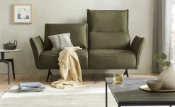 KOINOR Ledersofa Vineto | Dunkelgrün | Möbel Höffner