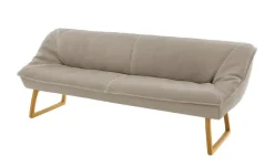 KOINOR Polsterbank  Leder Alino | Beige, 188 cm