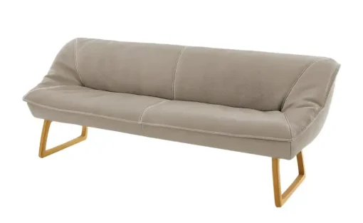 KOINOR Polsterbank  Leder Alino | Beige, 188 cm