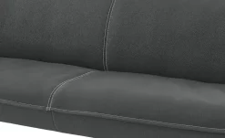 KOINOR Polsterbank  Leder Alino | Dunkelgrau, 188 cm