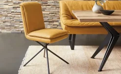 KOINOR Polsterstuhl Alino | Orange | Möbel Höffner
