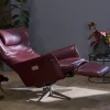 KOINOR Relaxsessel Swan | Dunkelrot | Möbel Höffner