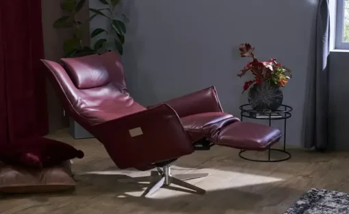 KOINOR Relaxsessel Swan | Dunkelrot | Möbel Höffner