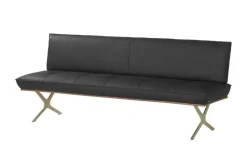 KOINOR Sitzbank  Leder Dining System 1 | Schwarz, 154 cm