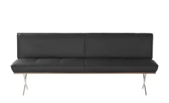 KOINOR Sitzbank  Leder Dining System 1 | Schwarz, 154 cm