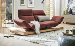 KOINOR Sofa 2-sitzig Experio  | Rot | Möbel Höffner