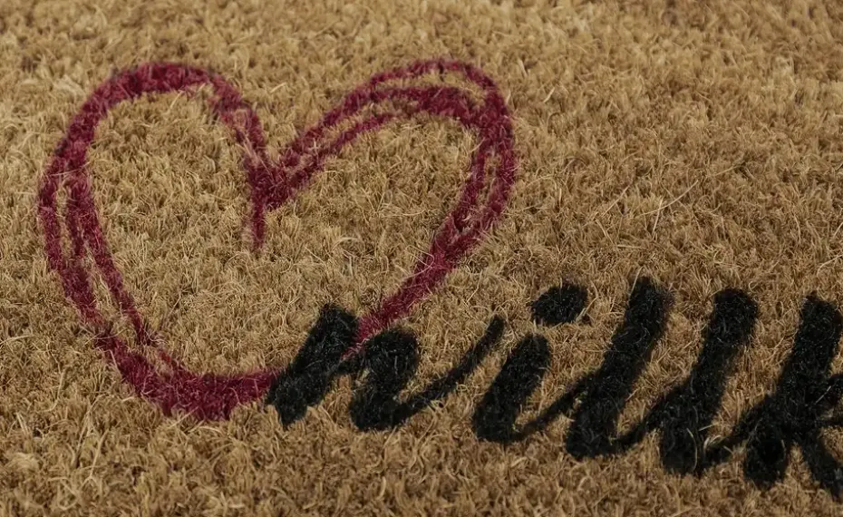 Kokosmatte Willkommen | Möbel Höffner