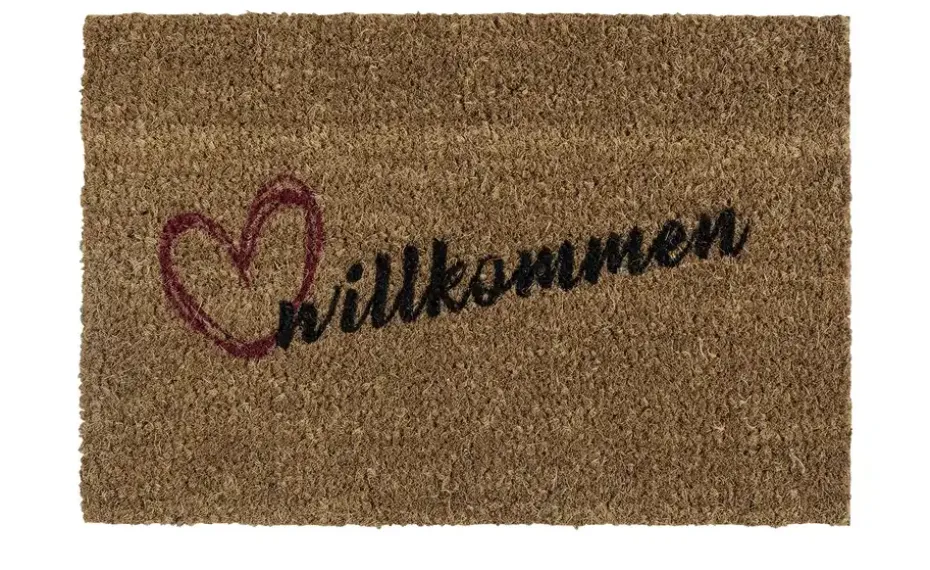 Kokosmatte Willkommen | Möbel Höffner