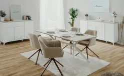 Kommode Dimarro | Weiß, Sand | Möbel Höffner