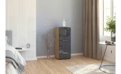 Kommode Flipp | 40 cm, verchromt | Möbel Höffner