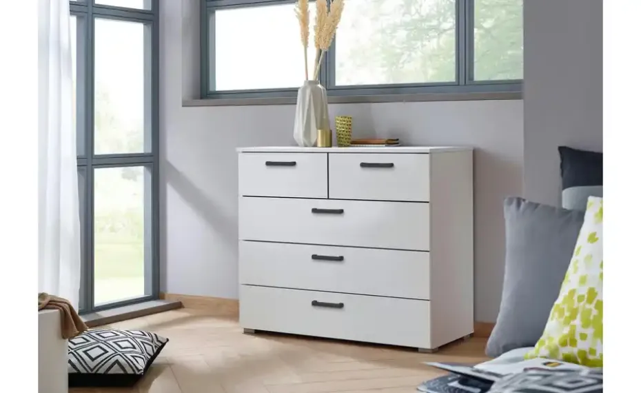 Kommode Fulmer | Weiß, Weiß | Möbel Höffner