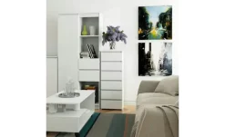 Kommode mit 6 Schubladen Carlo | Weiß | Möbel Höffner