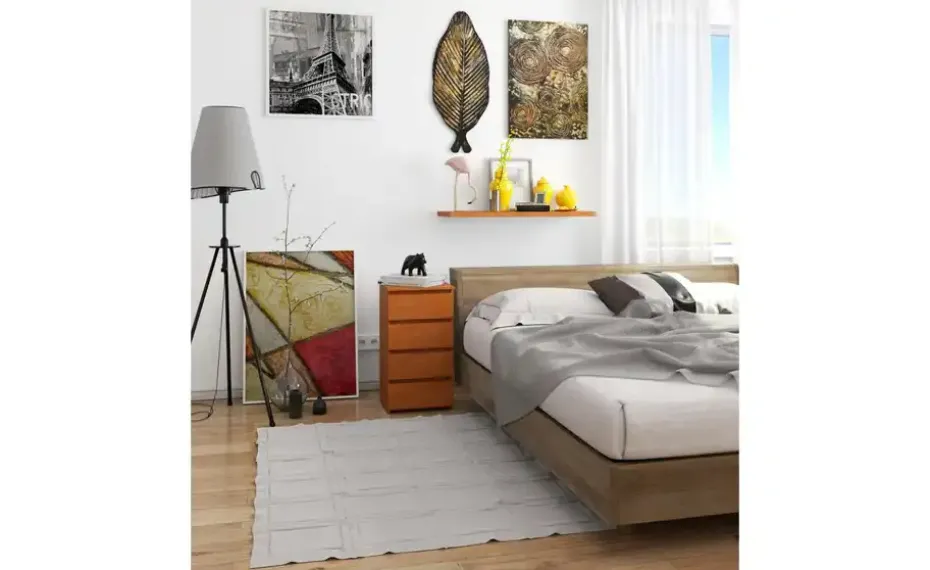 Kommode mit 4 Schubladen Carlo | Erle (Nachbildung)