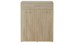 Kommode mit Wäschebox Multiraumkonzept | 80 cm, Eiche sägerau (Nachbildung)