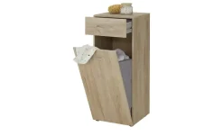 Kommode mit Wäschebox Multiraumkonzept | 40 cm, Eiche sägerau (Nachbildung)