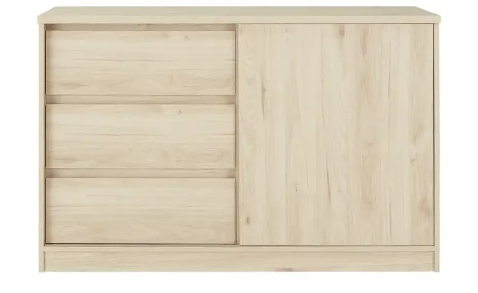 Kommode Nardo | Eiche (Nachbildung), Walnuss (Nachbildung)