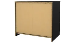 Kommode Nardo | Schwarz, matt, 3 Stück | Möbel Höffner