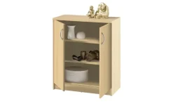 Kommode Oppeano | Buche (Nachbildung), Ausführung I (2 Türen)