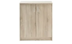 Kommode Oppeano | Eiche Sonoma (Nachbildung), Ausführung I (2 Türen)