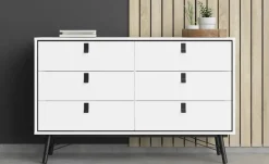 Kommode Ripley | Weiß, matt | Möbel Höffner