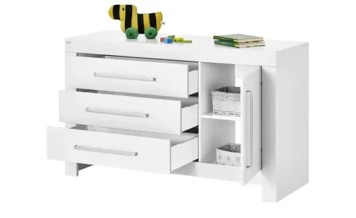Kommode Smilla | 156,2 cm, Weiß | Möbel Höffner