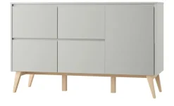 Kommode Swing | 148,9 cm, Grau | Möbel Höffner
