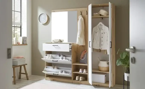 Kompaktgarderobe Bardolino | Möbel Höffner