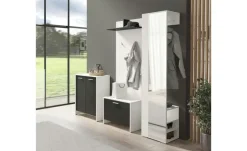 Kompaktgarderobe Ben | Weiß | Möbel Höffner