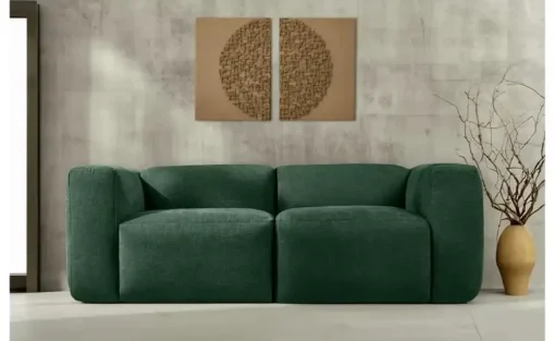 KONSIMO Einzelsofa Buffo | 210 cm, Grün | Möbel Höffner