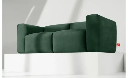 KONSIMO Einzelsofa Buffo | 210 cm, Grün | Möbel Höffner